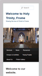 Mobile Screenshot of holytrinityfrome.info